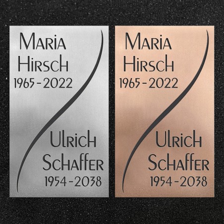 Design-Schrifttafel "Wave"