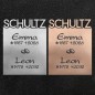 Schrifttafel mit Schriftzug "Design 6"